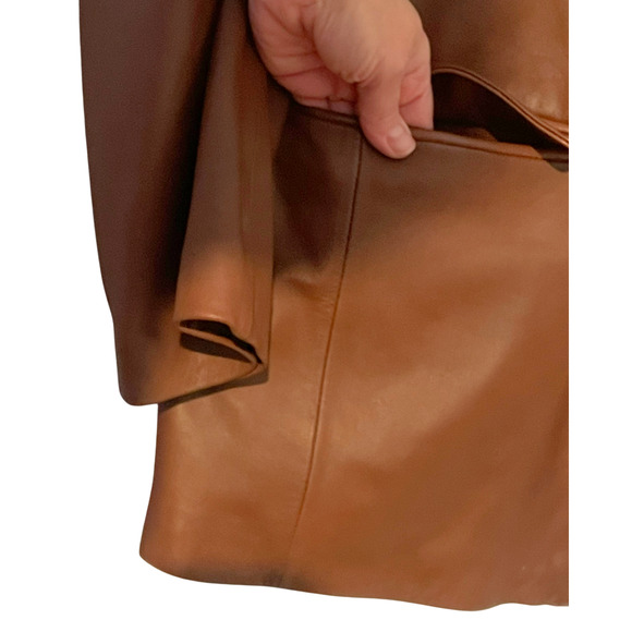 Stafford Tan Leather Jacket - Picture 8 of 13
